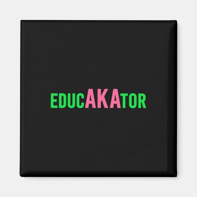 Imán Aka Educador Divertidos Educadores Y Tripulación D (Frente)