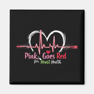 Imán Aka Pink se vuelve Red Heart Health Awareness Cost