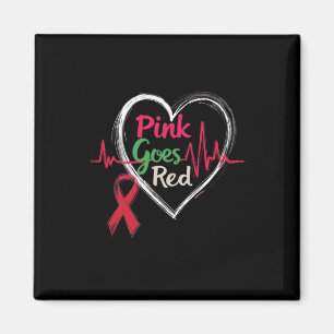 Imán Aka Pink se vuelve Red Heart Health Awareness Cost