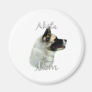 Imán Akita Mom 2
