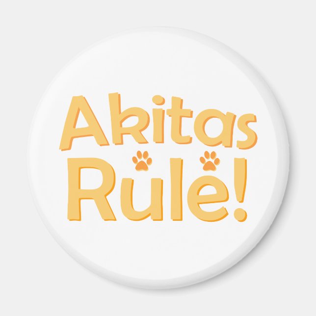Imán ¡Akitas Gobernó! (Frente)