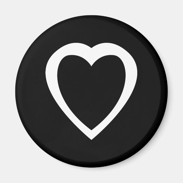 Imán Akoma | Símbolo de blanco de paciencia y toleranci (Frente)