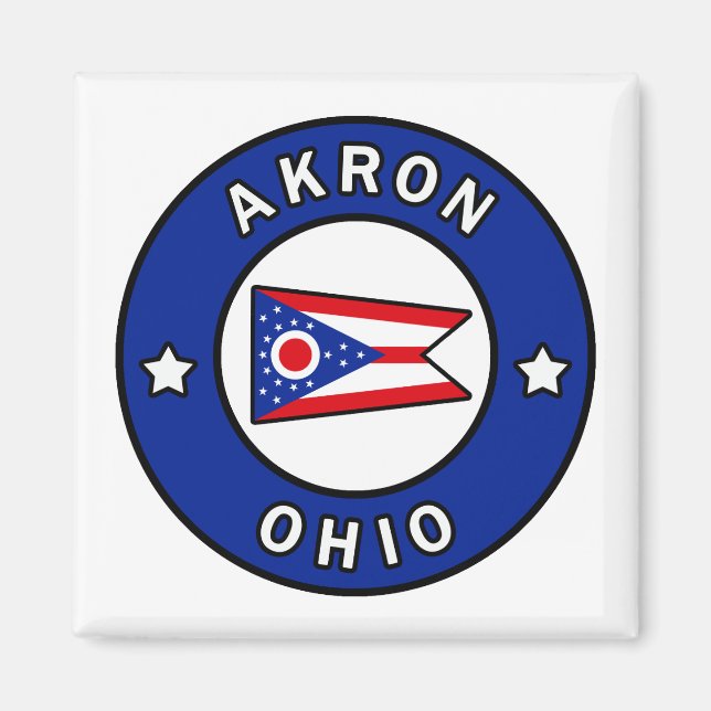 Imán Akron Ohio (Frente)