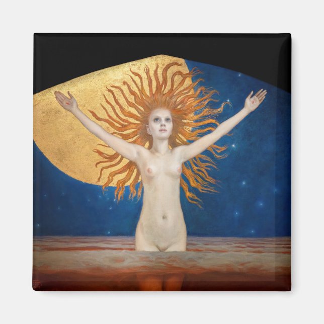 Imán Akseli Gallen-Kallela - Ad Astra (Frente)