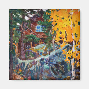 Imán Akseli Gallen-Kallela - Kalela en otoño