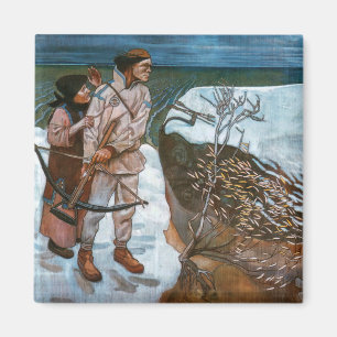 Imán Akseli Gallen-Kallela - La venganza de Joukahainen