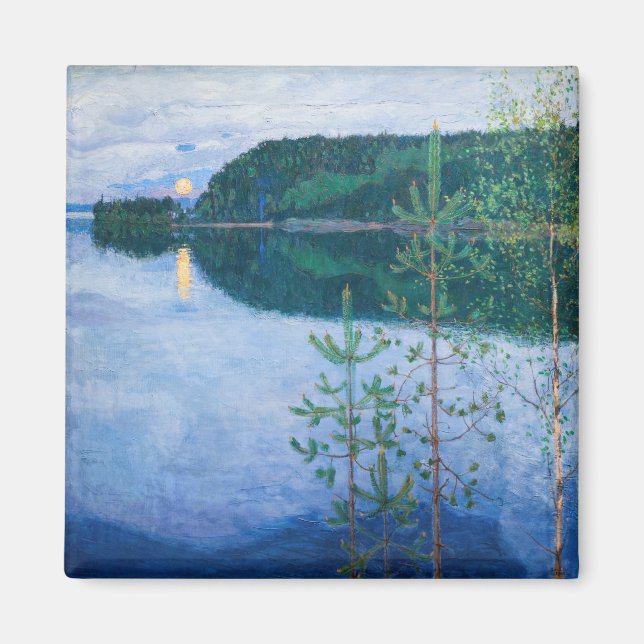 Imán Akseli Gallen-Kallela - Noche de primavera (Frente)