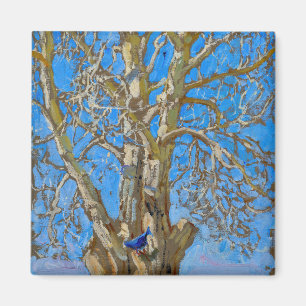Imán Akseli Gallen-Kallela - Pájaro azul y salvaje de l