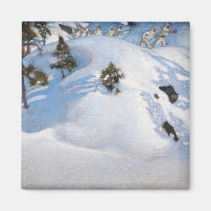 Imán Akseli Gallen-Kallela - Visión de febrero