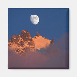 Imán Al amanecer   Aiguille du Plan Chamonix, Francia