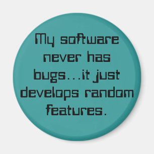 Imán al azar de las características