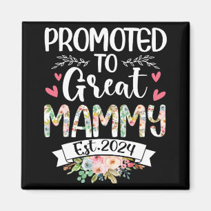 Imán Al gran Día de la Madre Mammy Est 2024