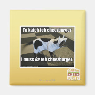Imán Al katch el cheezburger