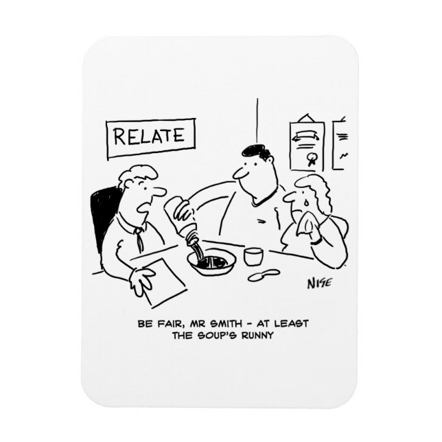 Imán Al menos la sopa está racha (Vertical)