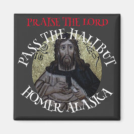 Imán Alabado sea el Señor Pase el Halibut