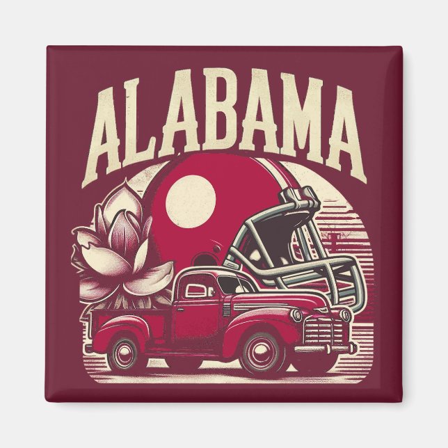 Imán Alabama (Frente)
