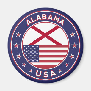 Imán Alabama, camiseta de Alabama, pegatina de Alabama,