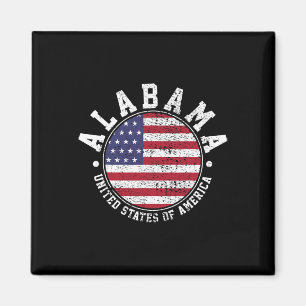 Imán Alabama Vintage