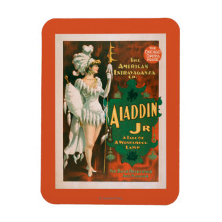 Imán Aladdin Jr. Tale de un maravilloso teatro de una l