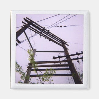 Imán alambre y desorden