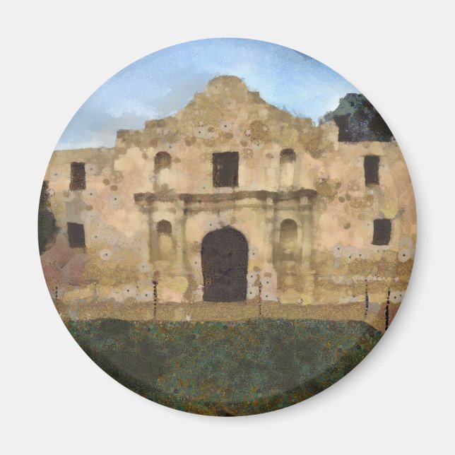 Imán Alamo Lawn (Frente)