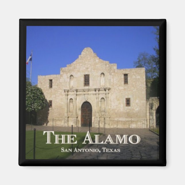 Imán Álamo, San Antonio, Texas (Frente)