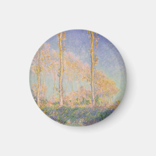 Imán Álamos, paisaje impresionista, Claude Monet