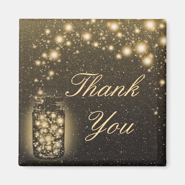 Imán Alarma De Luciérnagas Con Estrellas Nocturnas (Frente)