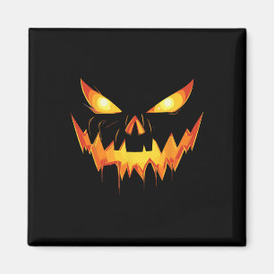 Imán Alarmante Spooky Jack O Lantern Face Pumpkin Men B
