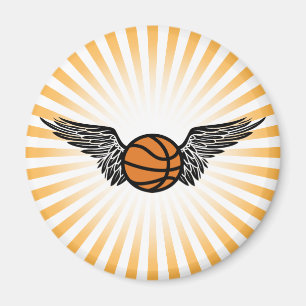 Imán alas de baloncesto