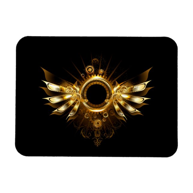 Imán Alas de steampunk (Horizontal)