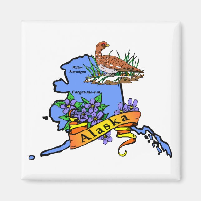 Imán Alaska (Frente)