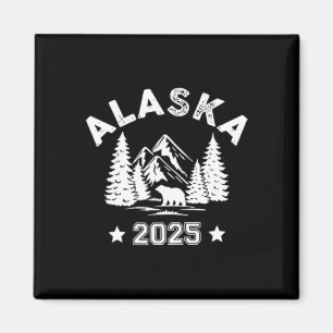 Imán Alaska 2025 Crucero Cruisin Juntos Familia 2 Lados