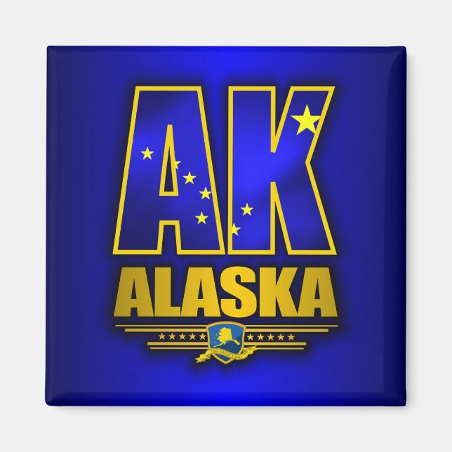 Imán Alaska (AK) (Frente)