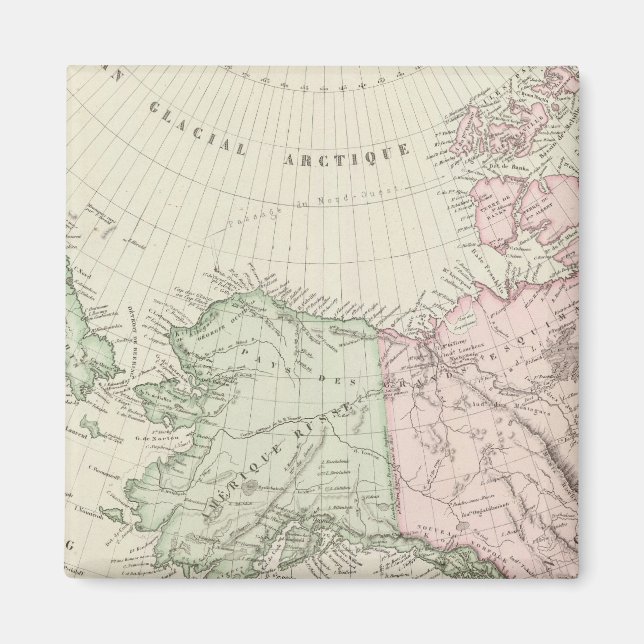 Imán Alaska, Canadá, Rusia (Frente)