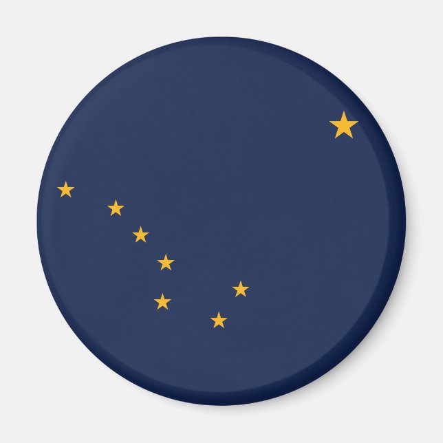 Imán Alaska Flag Magnet (Frente)