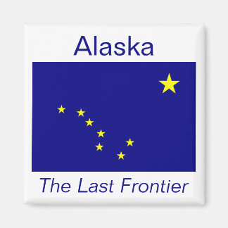 Imán Alaska Flag Magnet