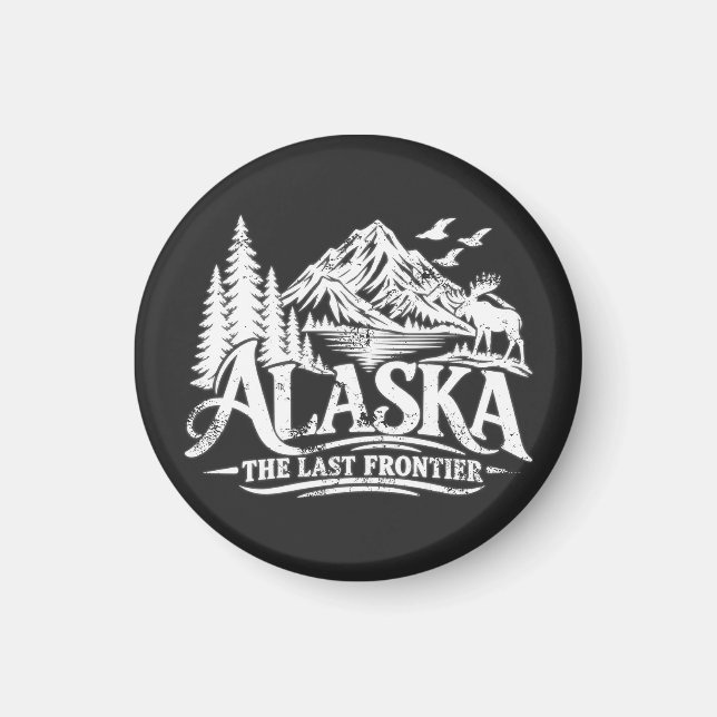 Imán Alaska La Última Frontera (Frente)