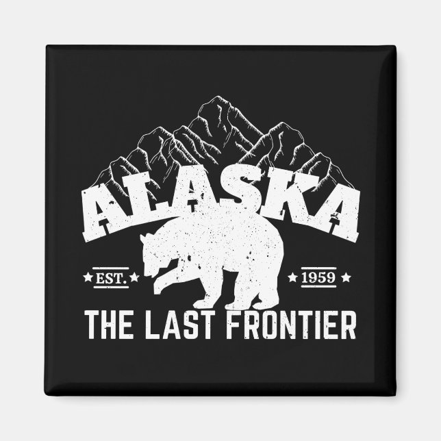 Imán Alaska La Última Frontera Oso Polar (Frente)