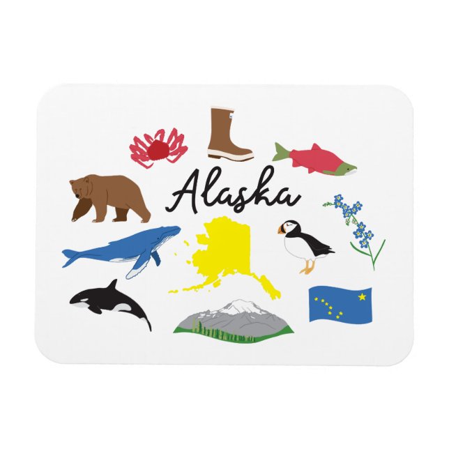 Imán Alaska Magnet (Horizontal)