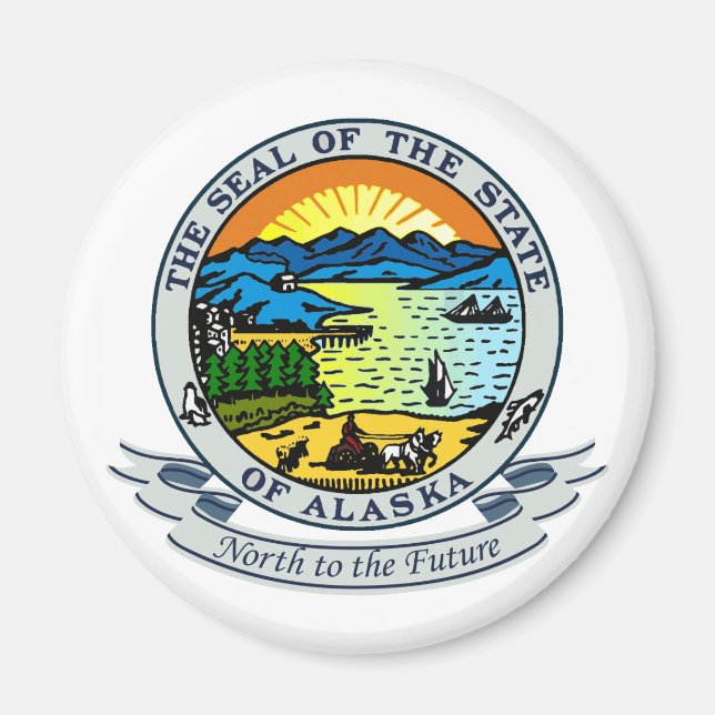 Imán Alaska Seal (Frente)