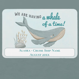Imán Alaska Whale Cabina Stateroom Cruise