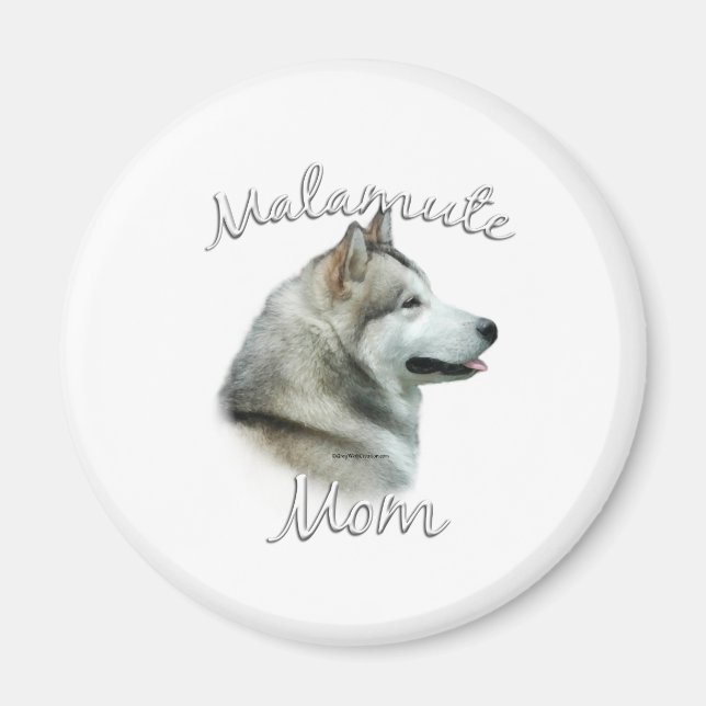 Imán Alaskan Malamute Mom 2 (Frente)