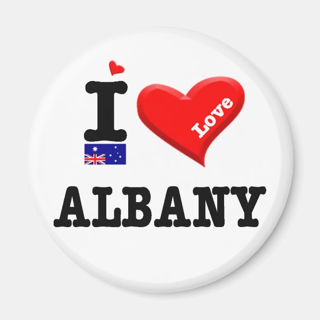 Imán ALBANY- Amo (Frente)