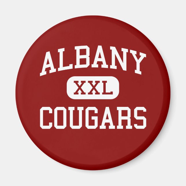 Imán Albany - Cougars - High - Berkeley California (Frente)