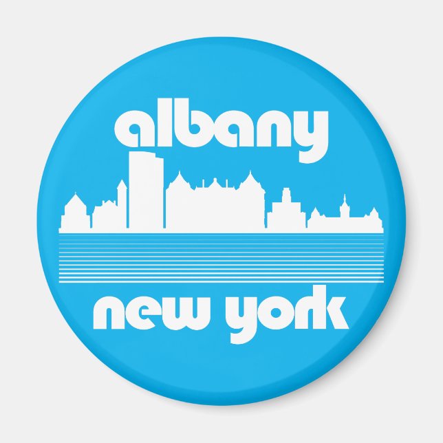Imán Albany New York (Frente)
