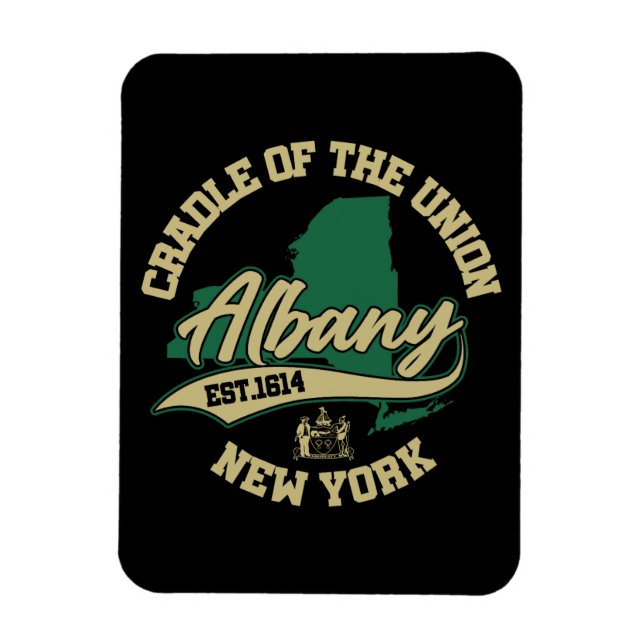 Imán Albany, Nueva York (Vertical)