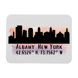 Imán Albany NY City Skyline
