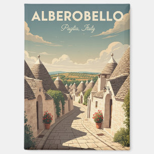 Imán Alberobello Italia Trulli casas Viajes
