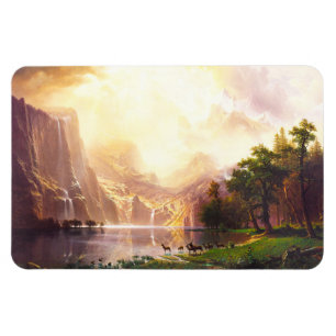 Imán Albert Bierstadt entre Sierra Nevada